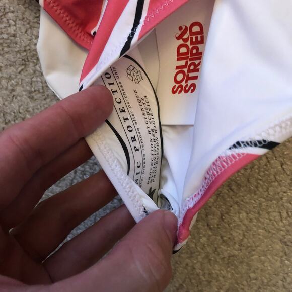 Solid & Striped THE ANNE-MARIE BELT COSMIC STRIPE sz S NWT's - Picture 5 of 7